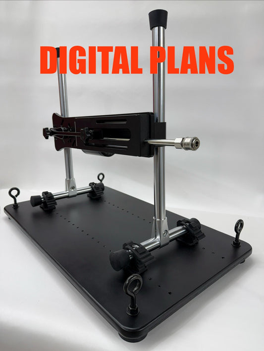Digital Build Plans | BoundBase Stabilization & Bondage Base for Hismith Machines | DIY Sex Machine Stand PDF Guide